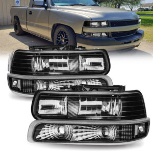 Chevy Headlights for 1999-2003 Silverado, Tahoe, and Suburban