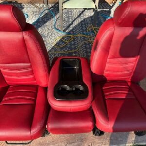 2007-2013 Chevy Truck Seats New Upholstery, Driver Side Power, Passenger Side Manual