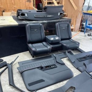 Black Custom set up interior for 1988-1994 Chevy/gmc truck obs