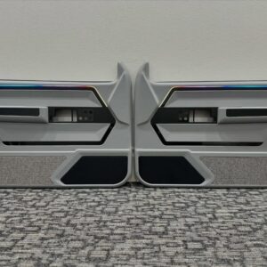 “88-98 OBS Chevy/GMC Custom Grey Interior (Matching Door Panels & Bucket Seats with Center Console)