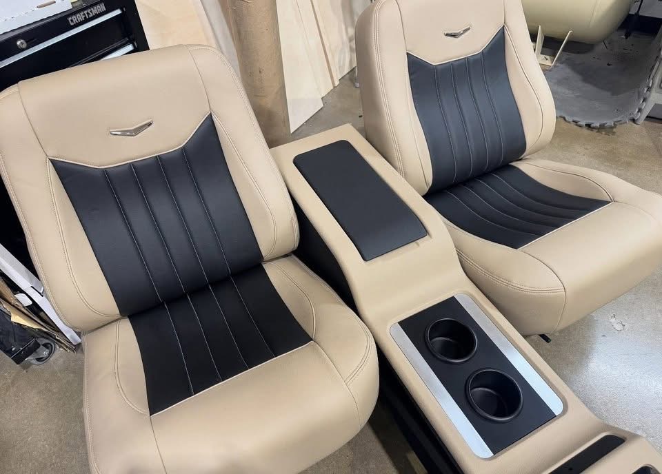 Complete 1967–72 C10 Bucket Seat & Console Combo – Direct Fit for Standard Transmission Tunnel - Image 3