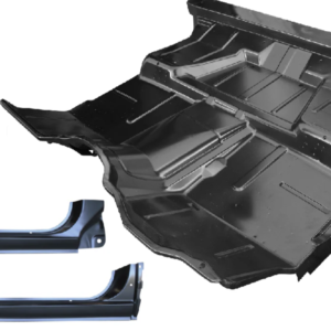 73-87 Chevy C10 Truck Complete Cab Floor Pan Assembly with Cab Corners & Rockers