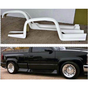 1988-1998 Chevy/GMC Ground Effects Kit Running Boards, Lower Valence & Roll Pan