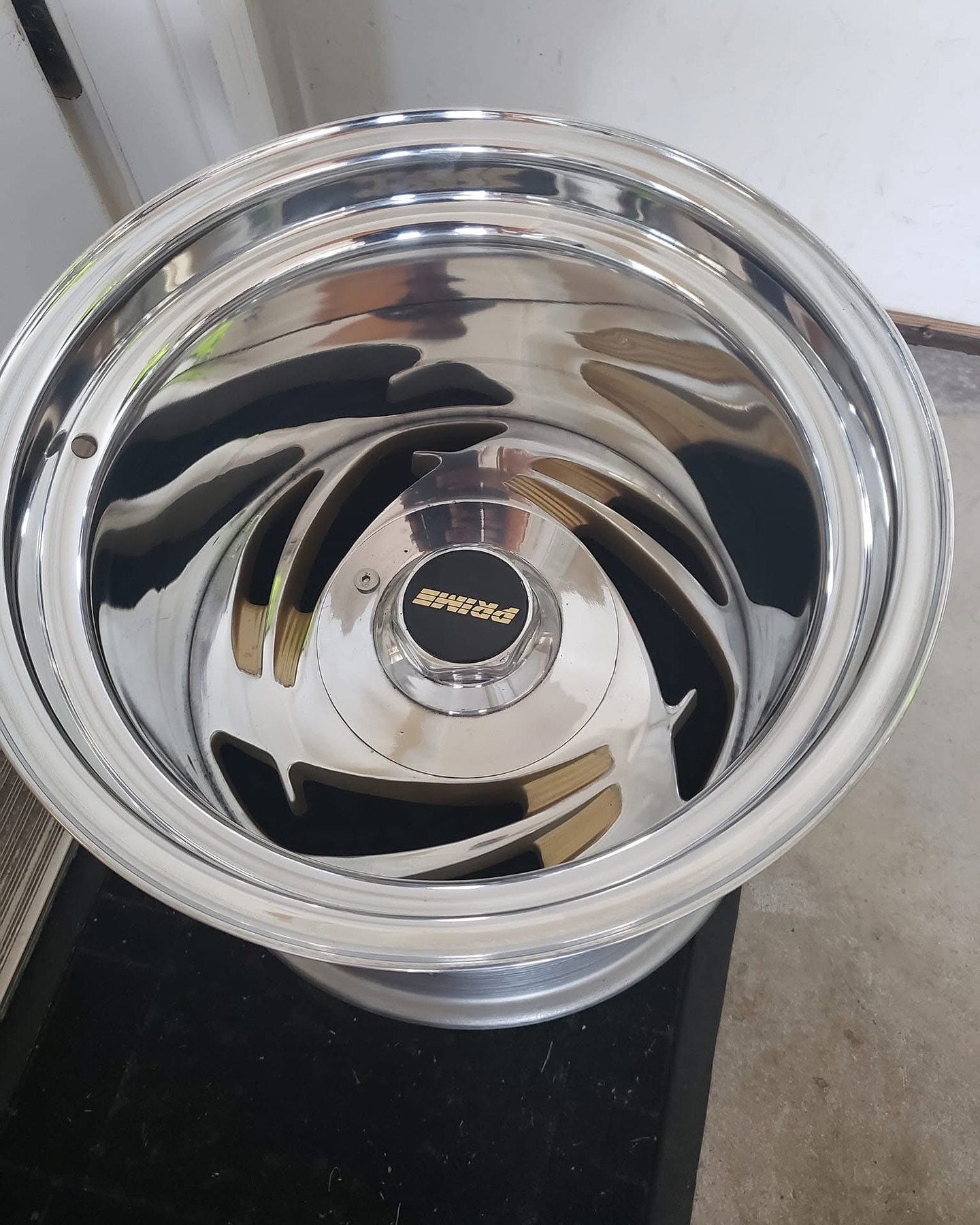 15×12 Prime 5-Star Wheels Dual Bolt Pattern 5×5 & 5×4.5 Freshly Polished Finish - Image 2