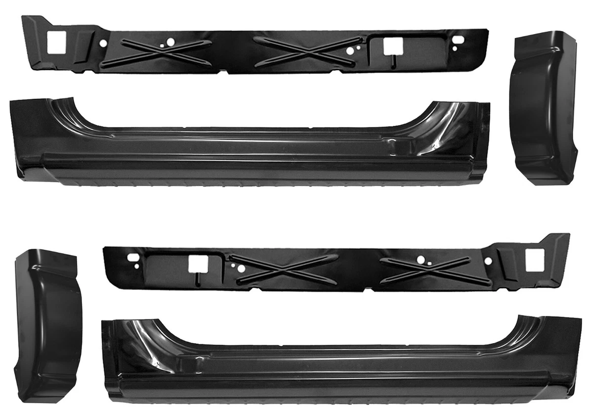 Rocker Panel Inner Rockers Cab Corner Kit fits 99-07 Chevy Silverado GMC 2 Door - Image 3