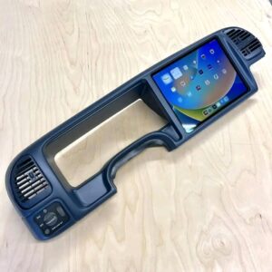 1996 Chevy 1500 iPad Pro 12.9″ Dash Kit Soundman Custom iPad Install