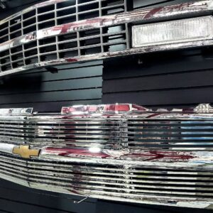 OBS Chevy Silverado Grille with Headlights, Side Markers & Billet Grille Combo