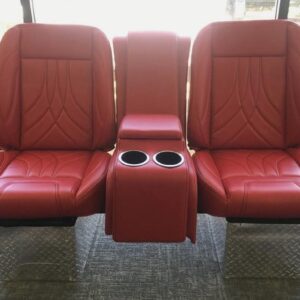 Pro-Series 60″ Split Bench Seat with Console & Bracket – Contrast Stitching for 1973–1987 Chevy