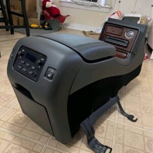 OEM Cadillac Escalade Center Console – Color Matched Very Dark Pewter for 1999–2006 Chevy & GMC Trucks